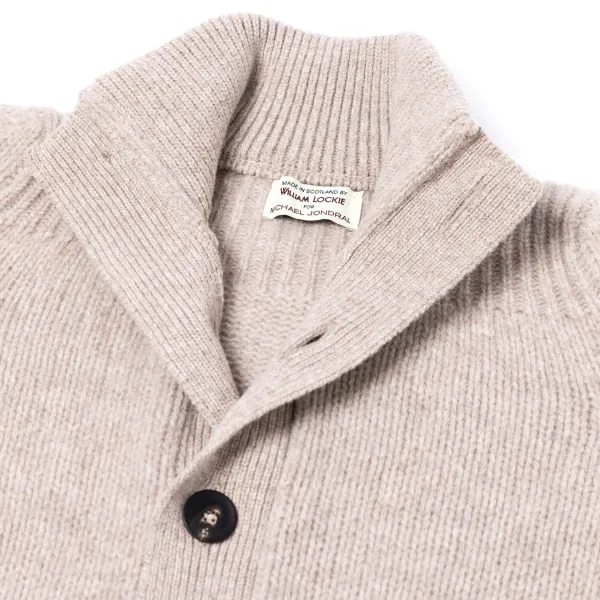 William Lockie Strickjacke „Lomond Knit-Bomber" Aus 4-Lagiger Geelong-Lammwolle* Strickwaren