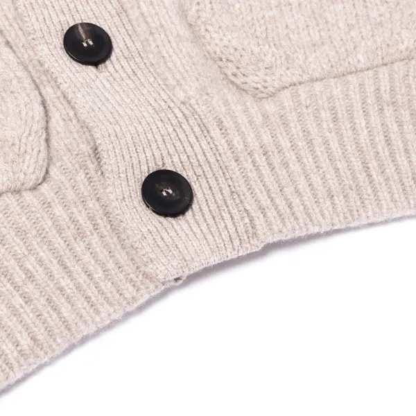William Lockie Strickjacke „Lomond Knit-Bomber" Aus 4-Lagiger Geelong-Lammwolle* Strickwaren