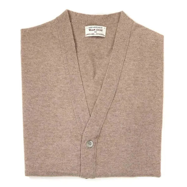William Lockie Strickjacke „Oxton Cardigan" Aus Feinem Schottischem 1-Lagigem Kaschmir* Strickwaren