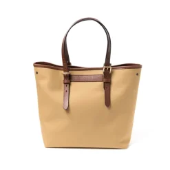 Felisi Tasche Aus Baumwoll-Canvas Und Sattelleder „New Office Tote