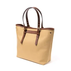 Felisi Tasche Aus Baumwoll-Canvas Und Sattelleder „New Office Tote