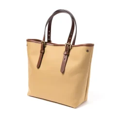 Felisi Tasche Aus Baumwoll-Canvas Und Sattelleder „New Office Tote