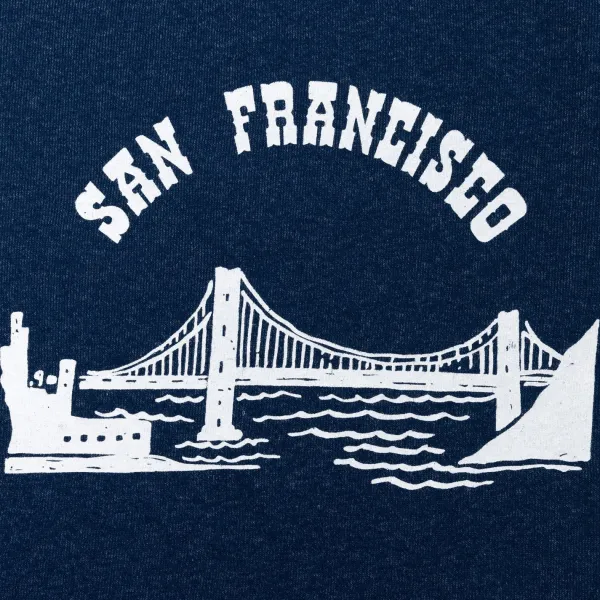 Sonderangebote X MJ Wild Donkey X Mj: Sweatshirt Mit Vintage-Print „San Francisco&Qu* Pullover + T-Shirts