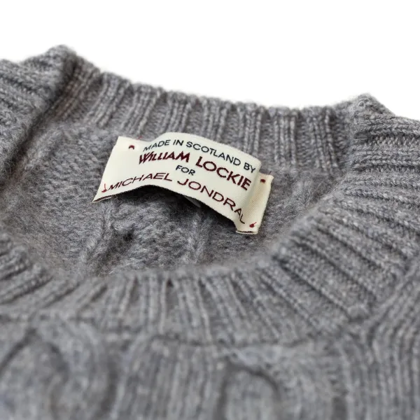 William Lockie Zopfpullover „Chirnside Cable" Aus Reinem 4-Lagigem Kaschmir* Strickwaren