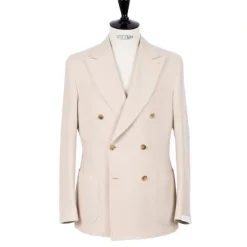 De Petrillo Zweireihige Jacke „Lusso Naturale" Aus Reinem Kaschmir* Anzugjacke