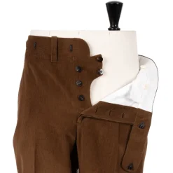 Cesare Attolini Zweireihiger Feincord-Anzug „Lusso Nel Paese